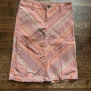 Lucky Brand size 4 striped denim skirt